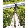 7 Pack Shopping Cart Hooks with Storage Straps - Durable