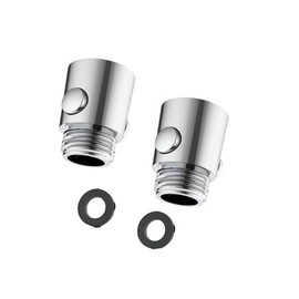 BPTRKOM Shut-off Valve, Water Stop, Shower, Water Stopper, Flow Limiter Shower, Shut-off Valve for Water Saving and Comfort in Bath and Shower, Pack of 2