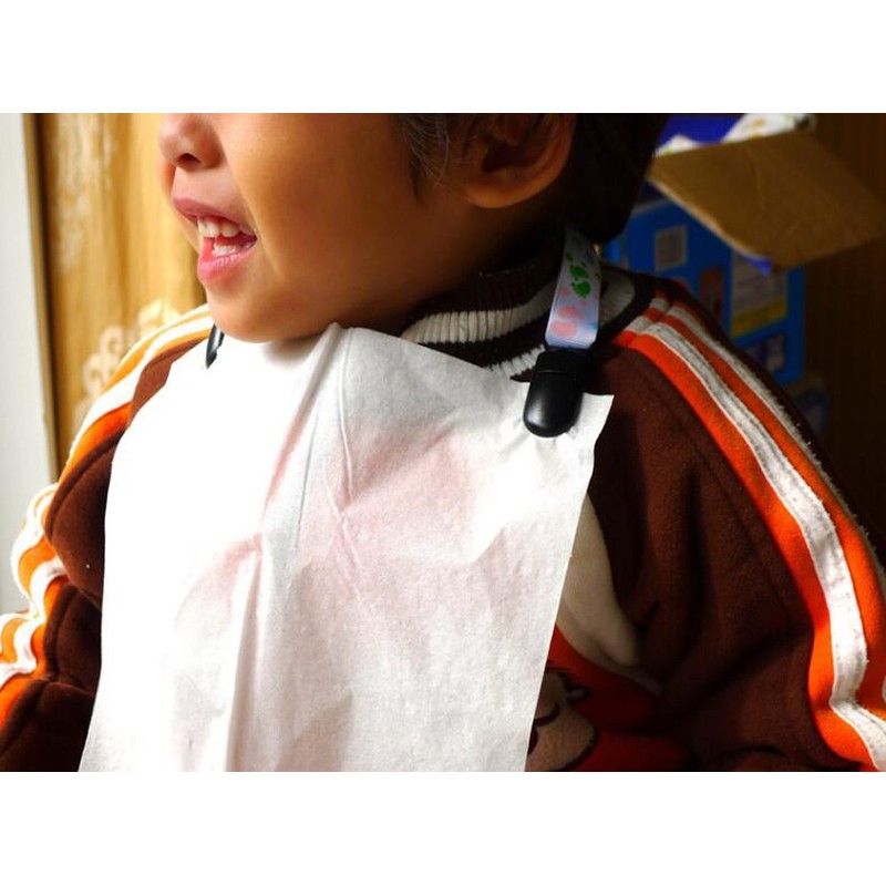 erioctry 4Pcs Baby Elderly Adult Adjustable Assorted Colour Bib Clip