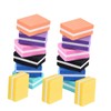 Baluue 21pcs File Soft Sponge Nail Buffing Blocks Double-sided Polishing