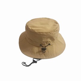 Bucket Hat for Men Women Waterproof Beach Sun Protection Wide Brimmed Hats Adjustable Packable Outdoor Fishing Safari hat (Khaki)