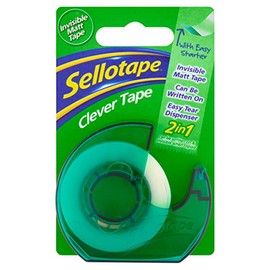 Sellotape Clever Tape Dispenser - 18 mm x 25 m