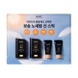 AHC Masters Sun Stick 2pcs 22g + Sunscreen 2pcs 10g / AHC 마스터즈 선스틱 22g 2개+선크림 10g 2개