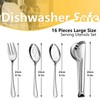 Pleafind 16 PCS Serving Utensils, Stainless Steel Serving Utensils Set