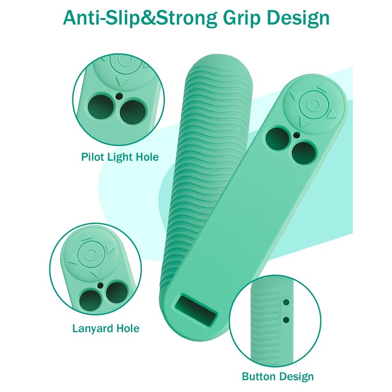 Silicone Remote Case Cover for Game System Remote - Anti-Slip