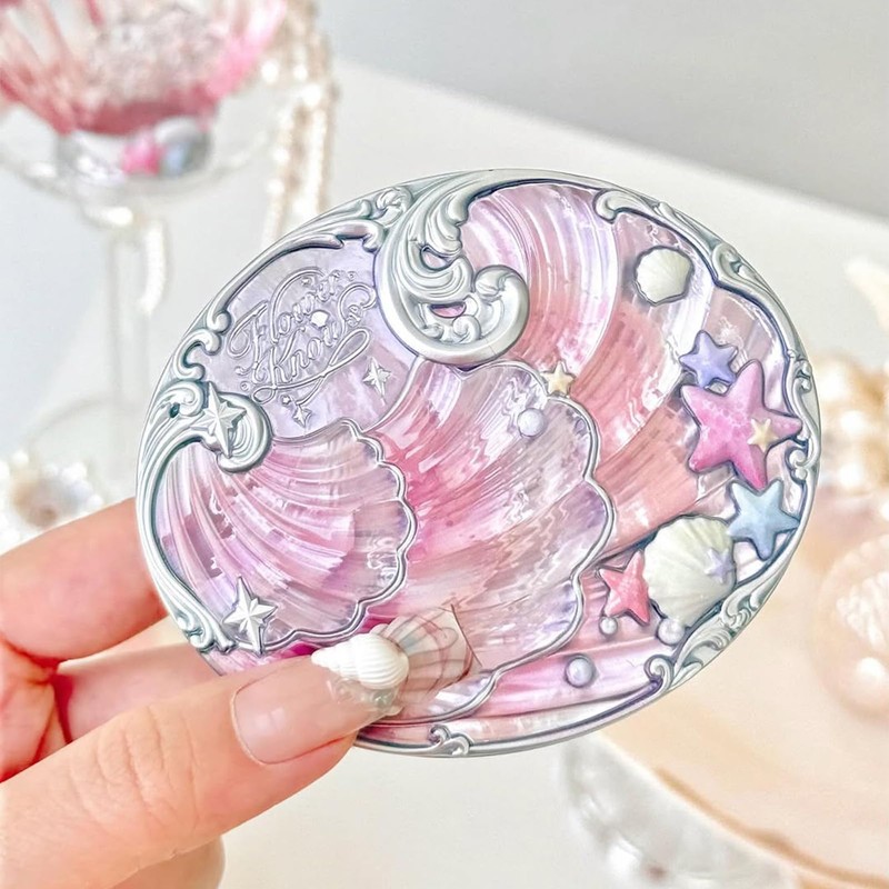 Flower Knows Shell's Jewel Collection Baked Powder,Makeup & Setting Pressed