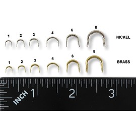 Easy Spinner Clevis 100 unidades, Brass, Size #8