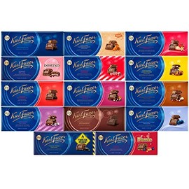 Karl Fazer Schokolade 180g-200g (10er Pack) - Wählen Sie 10 Tafeln aus 14 Geschmacksrichtungen