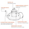GURUDAR Glass Teapot Set, 34OZ/1000ML Glass Tea Kettle with Loose