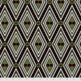 Free Spirit Holiday Homies Flannel FNTP004 Pine Fresh Family Tree