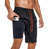 difficort Mens Swim Trunks Quick Dry Bathing Suit 9 inch