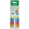 Clover - Clips de 10 piezas, clásicos, los colores pueden