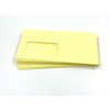 100 Window Envelopes, 220 mm x 110 mm, Yellow, Light