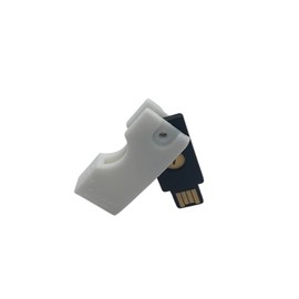 Designz3D Yubikey Protector Flip Case Keychain Holder (5 NFC / 5C NFC) (White, 5 NFC)