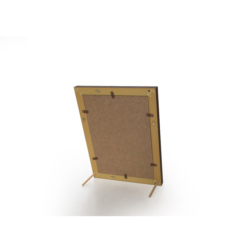 Daisen T012B6102 Picture Frame, OA Frame, Bi-Color Frame, A4, Mocha/Brown