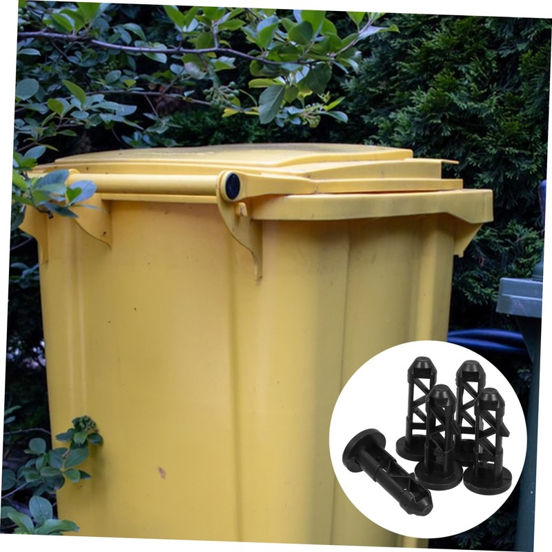 Ciieeo Trash Can Lid Hinged Pins 240L Plastic Connecting Shafts