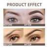 Eyebrow Pencil,2 Fork Tip &Precise Brush-Tip,Waterproof Eye Brow Pencil,Eyebrow Pencil