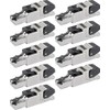 Telegärtner J00026A2000 Field Mounting RJ45 Connector for AWG24/1-AWG22/1 AWG27/7-AWG22/7 (9,