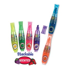 Raymond Geddes Little Bitz Stackable Scented Highlighters (Pack of 100)