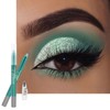 Mint Green Pearl Shimmer Eyeshadow Stick, Creamy Glitter Eye Shadow,