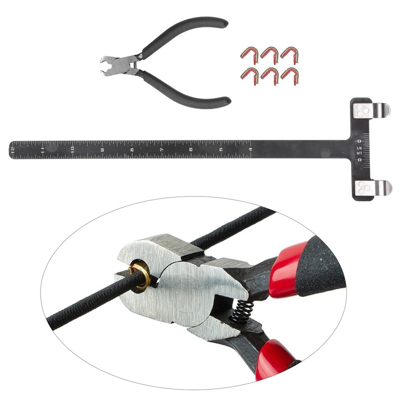 Archery Aluminum Alloy Ruler Recurve/Compound Bow T Shaped Bow Measurement