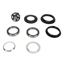 Bicycle Front Fork Bowl Set Aluminium Alloy Waterproof Anodized Bicycle Headset Spacer for 44‑50.6mm Tapered Head Tube Frame