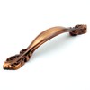 Jetland Cabinet Hardware Handle Pull - 5-Pack, Coffee Brown, 2-1/2"