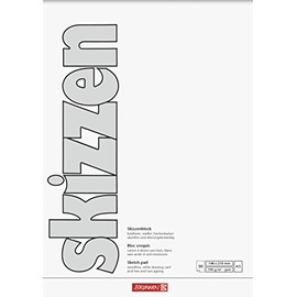 Brunnen Drawing Pad A5 Format 148 x 210 mm 190 g/m² 50 Sheets