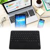 Wireless Keyboard 10in Round Keycap Touchpad Function Portable Widening Enlarging