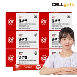 Cellgate (현대Hmall)셀게이트 닥터 알부민 15포 x 6박스 (총 90포) (Hyundai Hmall) Cellgate Dr. Albumin 15 packs x 6 boxes (Total 90 packs)