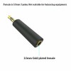 JCALLY Conductor Earphone 3.5 mm to 3.5 mm Impedance Plug