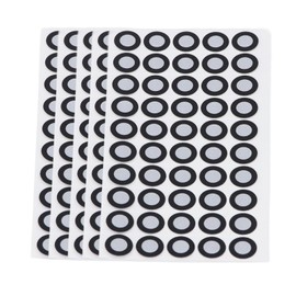 3D Scanner Markers, 15 Sheet X 50Pcs 3D Tracking Dot Marker 6mm Inner Diameter 10mm Outer Diameter, PET Reflective Film, for 3D Scanning