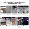 Car Starlight Headliner Kit, Shooting Stars + Twinkle + Sound