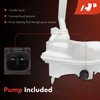 A-Premium Windshield Washer Reservoir with (Cap/Washer Pump/Hose/Filler Neck/Bracket) Compatible with
