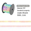 EZ Trims Flat Sequin Strip, 6mm String Metallic Sequin Strand,