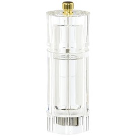 IKEDA 円筒型ペパーミル APM-150 本体アクリル・金具鉄・ツマミ真鍮 日本 PPPB5