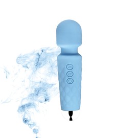 SSKDBFJG Upgraded Mini Massager - Powerful-Quiet-Portable - Multiple speeds and Modes - Small Handheld Massager to Relieve Muscles Aches and Promote Relaxion, Suitable for Back Body, Blue