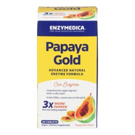 Enzymedica Papaya Gold, Enzimas Con Papaya Orgánica