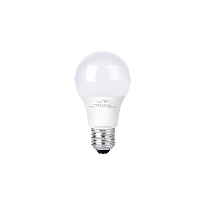 Volteck LED-30F, Lámpara de LED, A19, 3 W, luz de