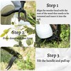 Weed Puller Tool,Stand Up Weed Puller,Detachable Weed Puller,Weed Puller Tool