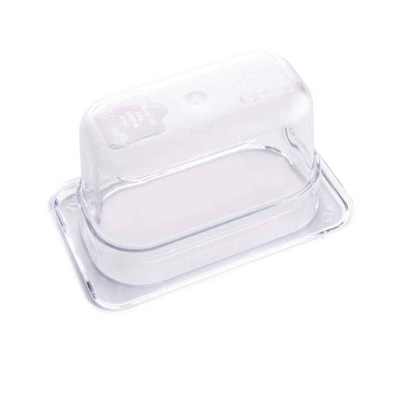Vogue 1/9 Gastronorm Container 100mm 0.87 Litre Clear Catering Food