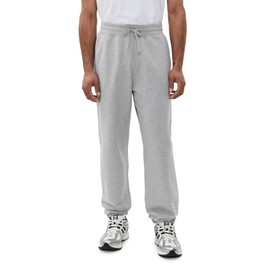 REIGNING CHAMP Men's Mid-Weight Terry Cuffed Relaxed Sweatpants, Hgrey, Grey, M