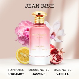 Jean Rish Floral Magnolia Perfume for Women, Eau De Parfum (3.4 Fl Oz / 100ml) with Yuzu, Peony & Musk Notes - Long Lasting and Luxury Fragrance