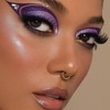 Matte Pearlescent Purple Eyeshadow Palette,9 Eye Shadow Shades Glitter Light