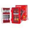 GEINXURN 35-Piece Impact Resistant Screwdriver Bit Set, S2 Steel Magnetic