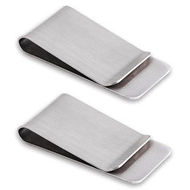 Carbon Fibre Money Clip, Money Organiser Men's Money Clip, Black, Money Clip for Men and Women, for Banknotes, Business Card, Credit Card, black, Steel