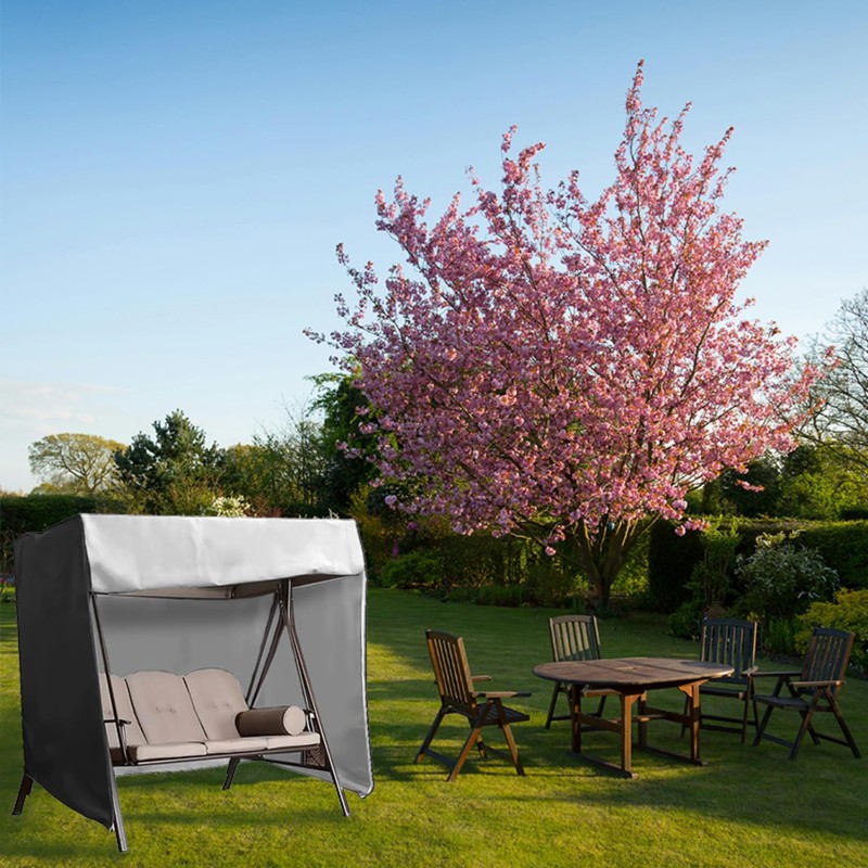 OPTUTUS 3 Seater Swing Cover for Outdoor Patio – Heavy