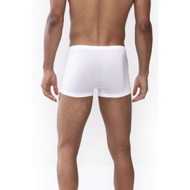 Mey 34221-101 Men's Network White Solid Colour Fitted Boxer XLarge (Brand Size 7)