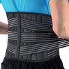 PUROKUTA Waist Supporter Belt, Strong Fixing Support, 3D Breathable Mesh,