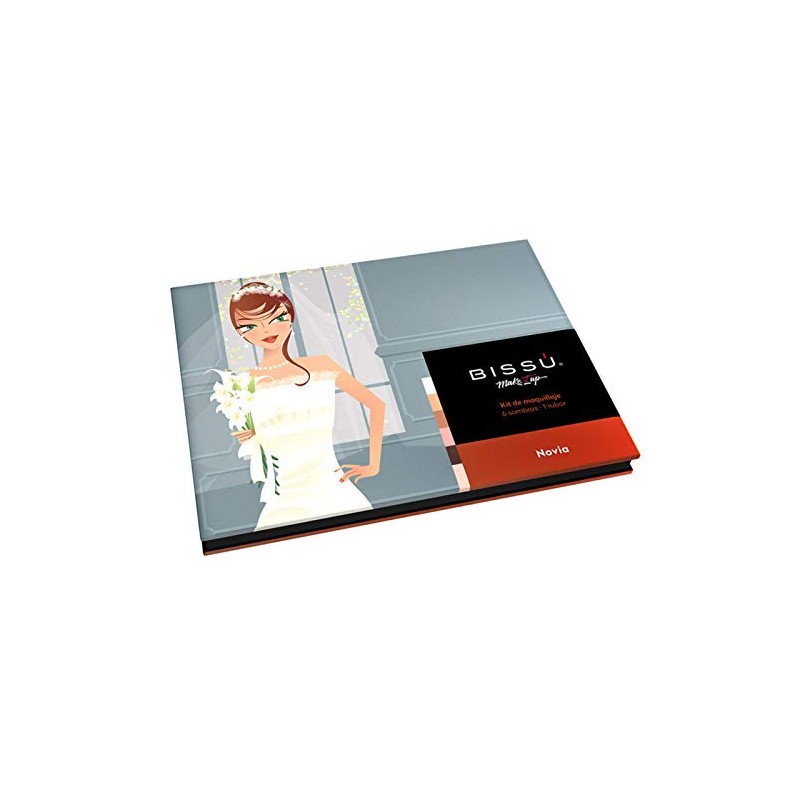 Kit de Maquillaje Bissu Make Up 6 Sombras y 1